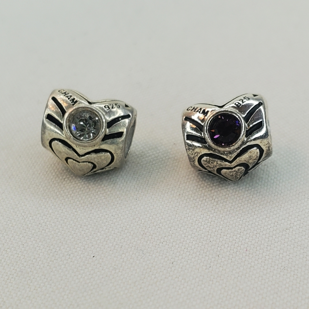 Chamilia Heart Shaped Beads